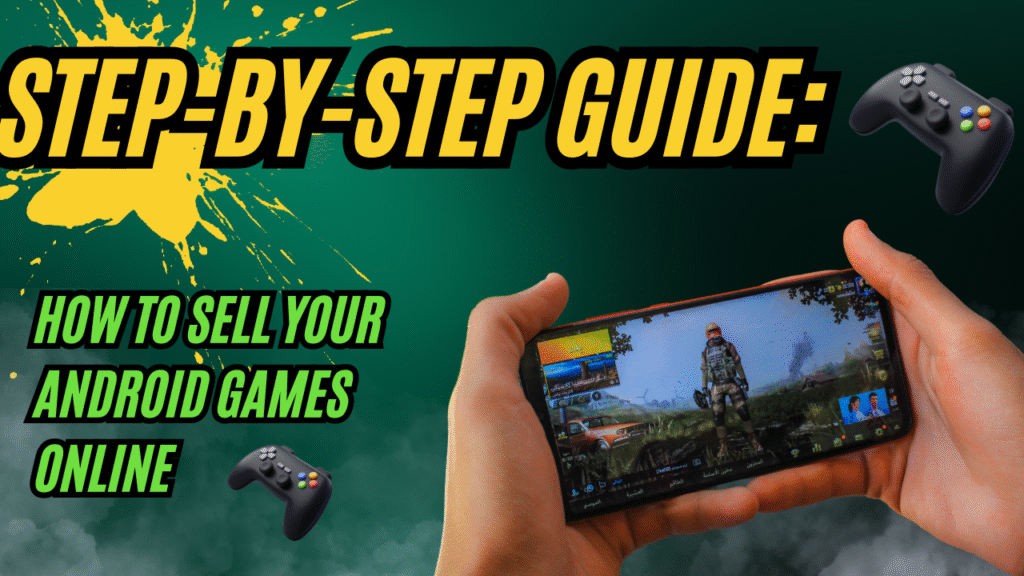Step-by-Step Guide: How to Sell Your Android Games Online